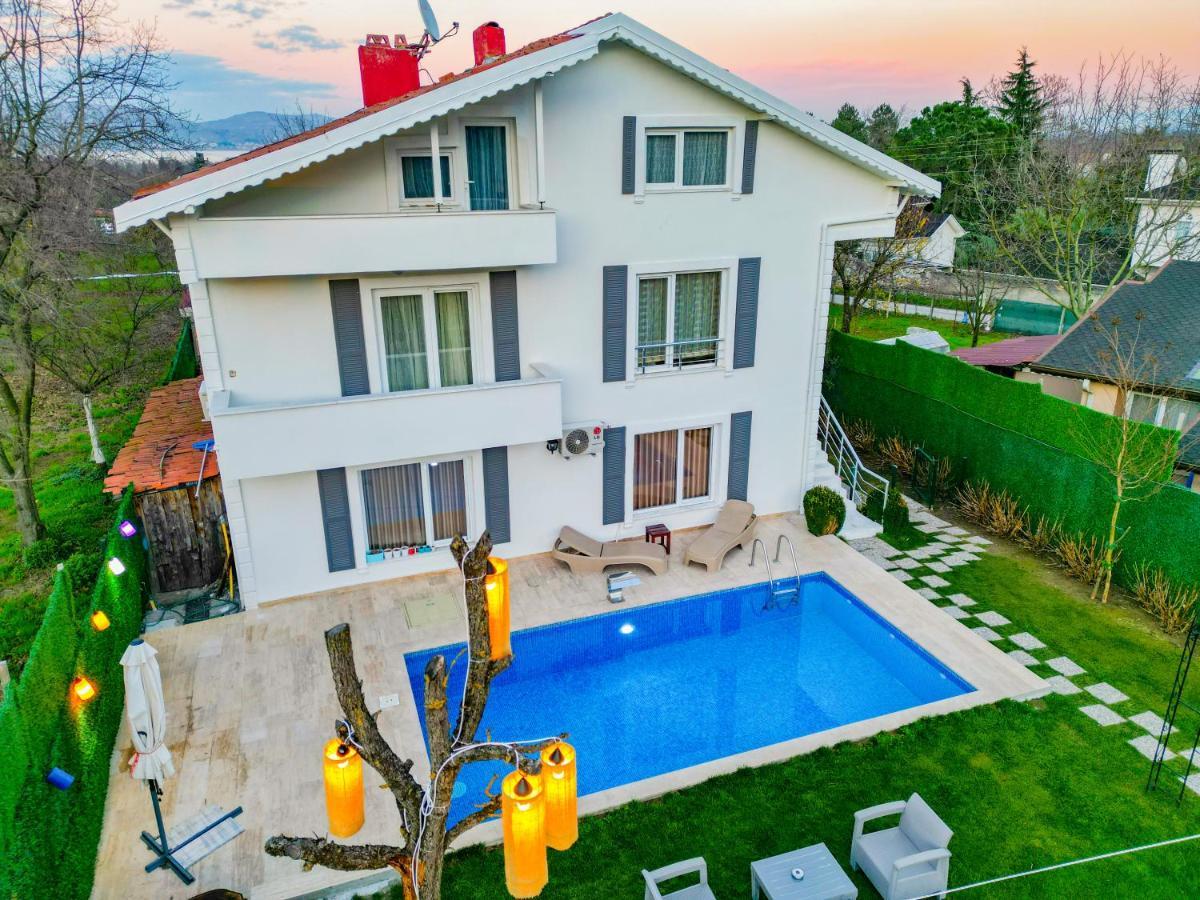 Villa Atlas Muhafazakar Havuzlu, Mustakil Genis Bahceli Sapanca Exteriér fotografie