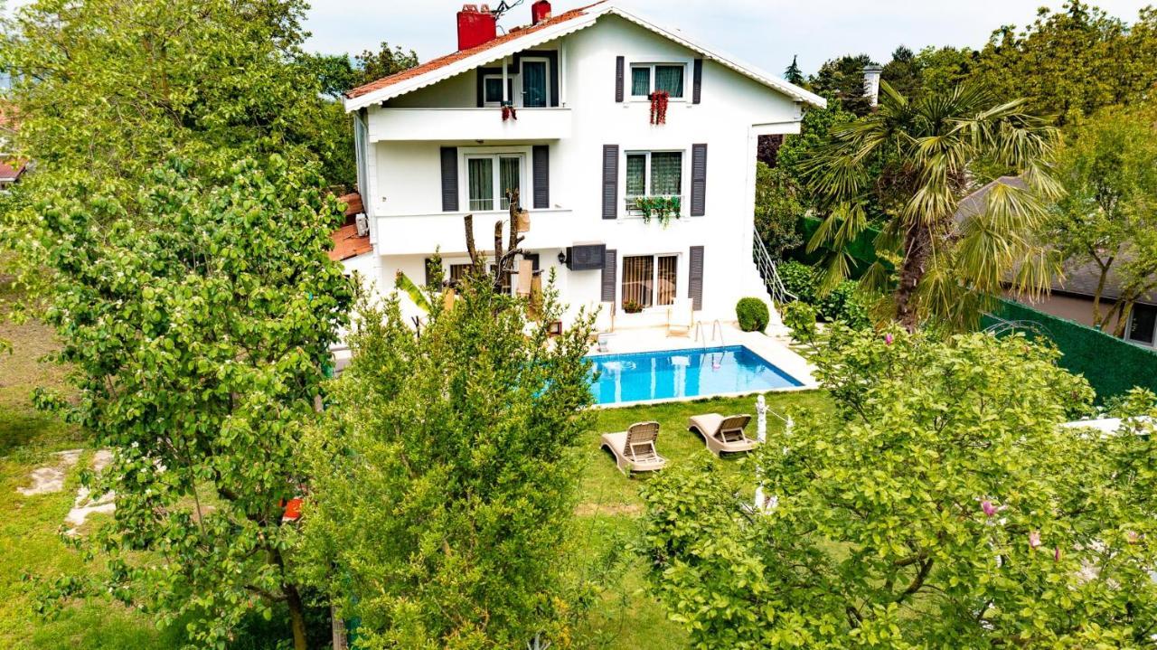 Villa Atlas Muhafazakar Havuzlu, Mustakil Genis Bahceli Sapanca Exteriér fotografie
