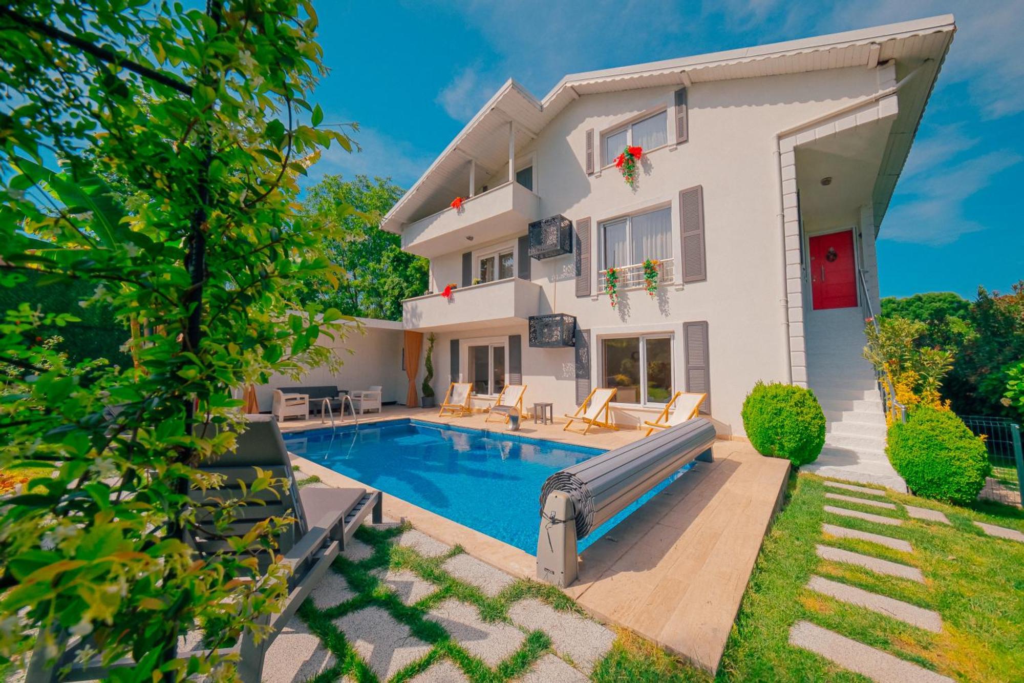 Villa Atlas Muhafazakar Havuzlu, Mustakil Genis Bahceli Sapanca Exteriér fotografie