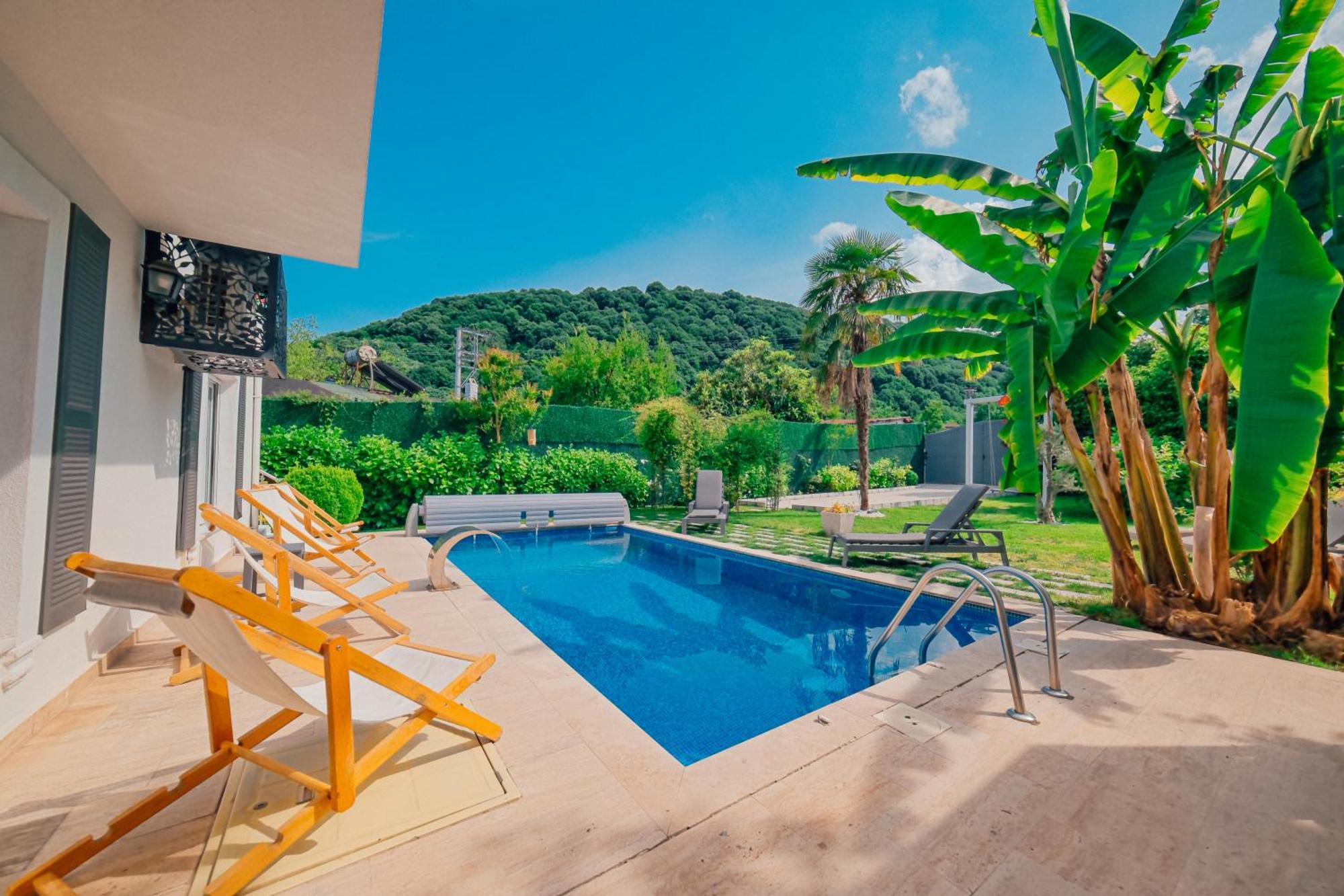 Villa Atlas Muhafazakar Havuzlu, Mustakil Genis Bahceli Sapanca Exteriér fotografie