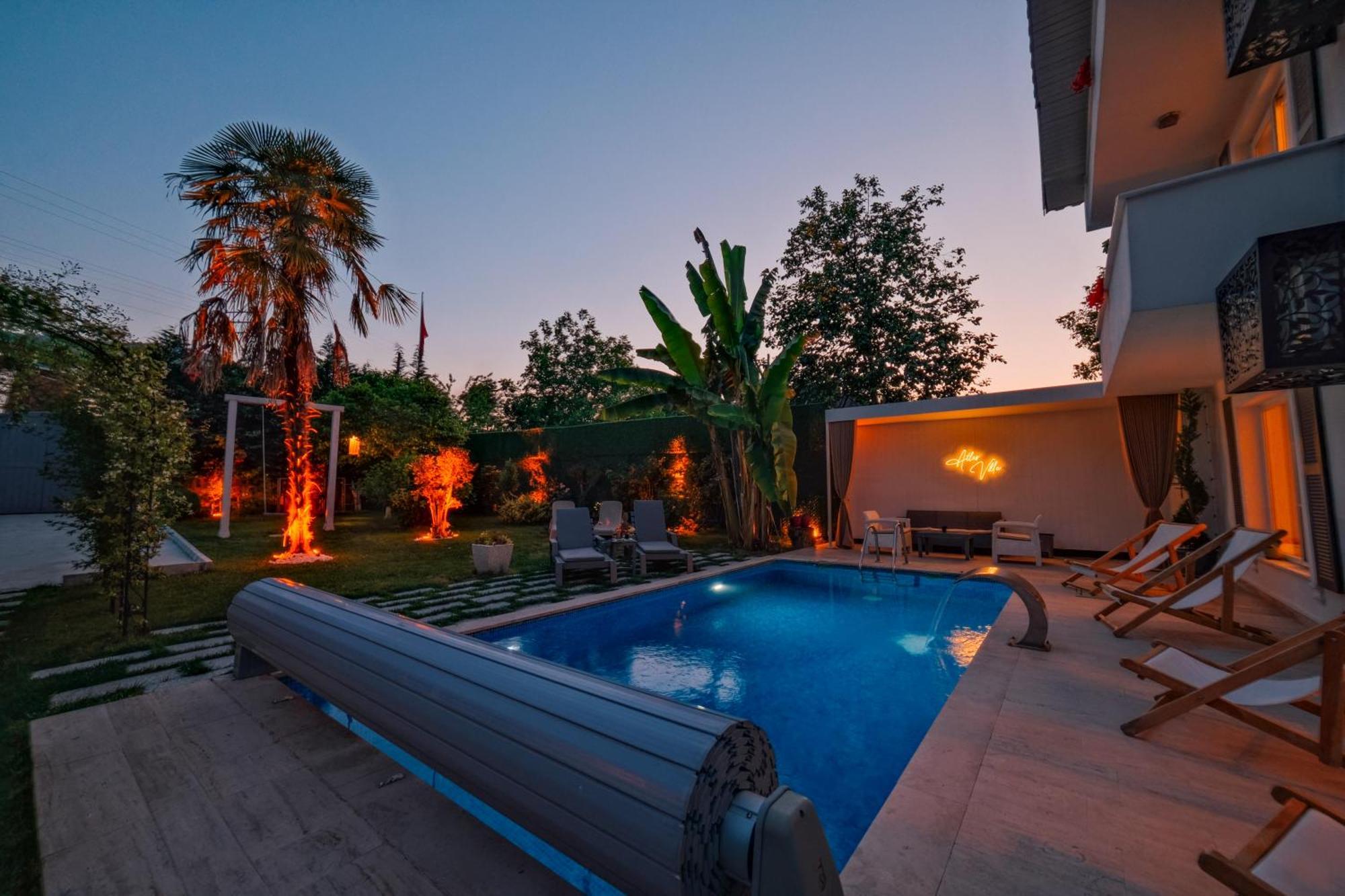 Villa Atlas Muhafazakar Havuzlu, Mustakil Genis Bahceli Sapanca Exteriér fotografie
